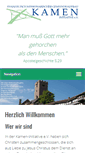 Mobile Screenshot of kamen-initiative.de