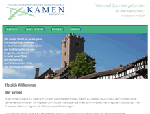 Tablet Screenshot of kamen-initiative.de